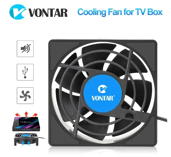 Ventilador de refrigeración VONTAR C1 para TV box
